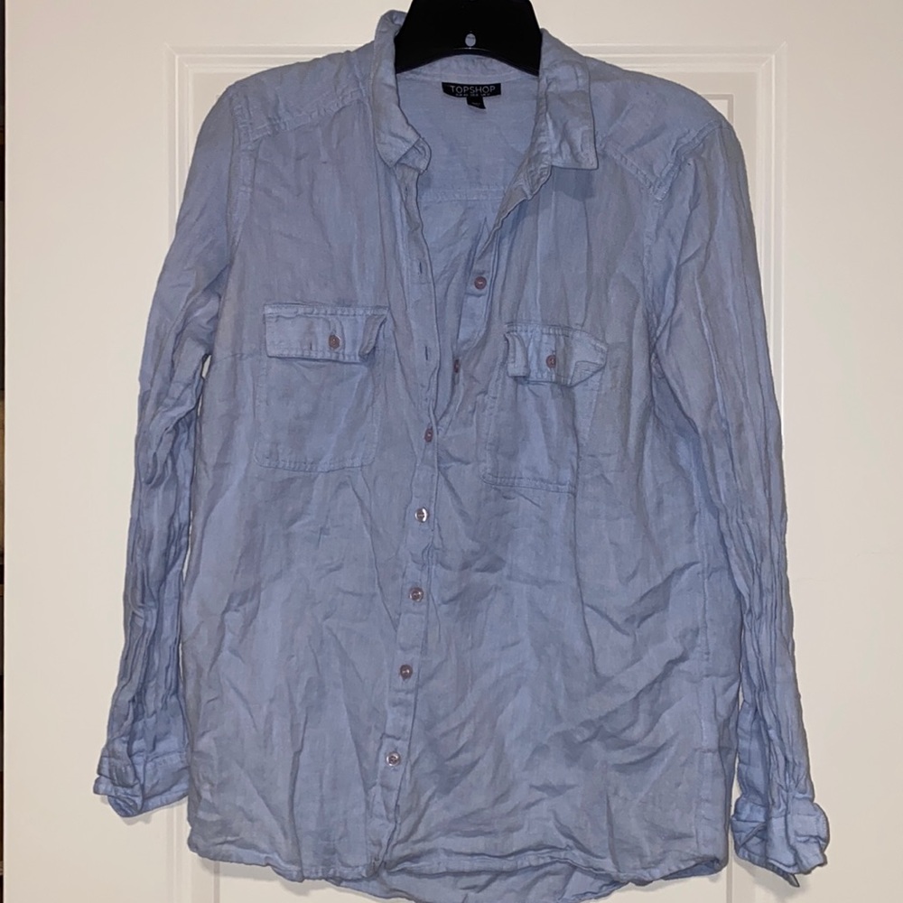 Light Blue Collared Shirt